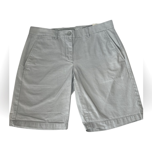Gap Boyfriend Roll Up Gray Casual Shorts, Size 2 NWT - Picture 2 of 5